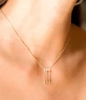 Collier Poseidon - Acier Doré