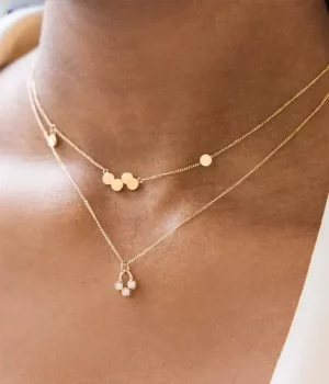 Collier Rossi - Acier Doré