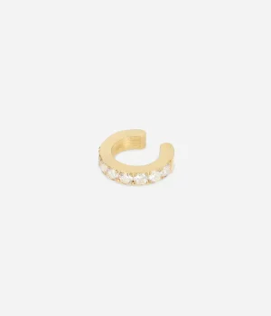 Earcuff Carolina - Acier Doré