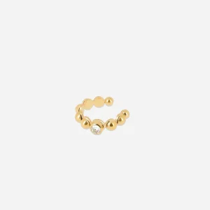 Earcuff Junon - Acier Doré