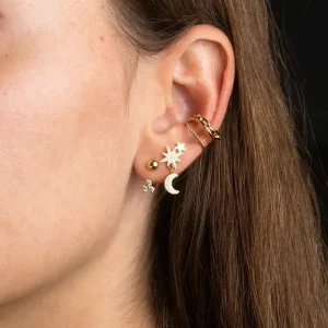 Earcuff Kasap - Acier Doré