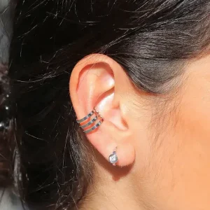 Earcuff Matt - Acier
