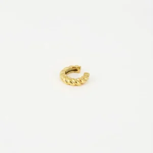 Earcuff Perséides - Acier Doré