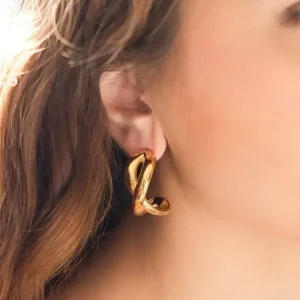 Boucles d'oreilles Endless - Acier