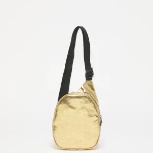 Sac asymétrique Kangourou Lin Party - Gold