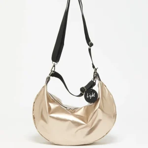 Sac demi-lune Charlie Light - Nacre