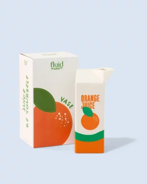 Vase - Jus d'orange