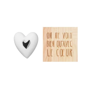 on ne voit qu'avec le coeur