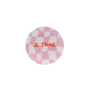 Assiette Diego - Je t'aime