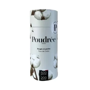 Bougie Perles de cire - Fleur de Coton