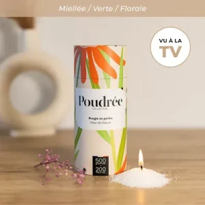 Bougie Perles de cire - Fleur de Sakura