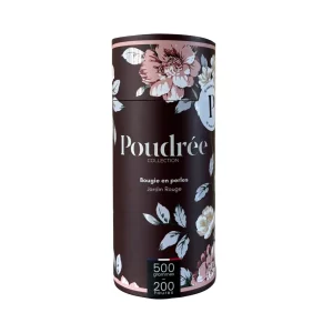 Bougie Perles de cire – Jardin Rouge