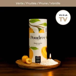 Bougie Perles de cire - Mirabelle