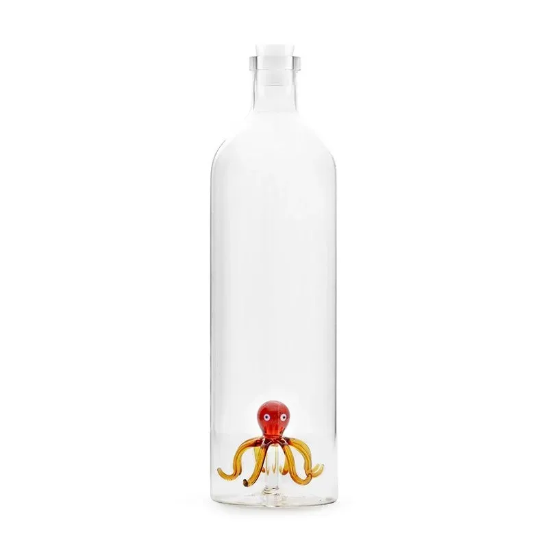 Bouteille-en-verre-Octopus