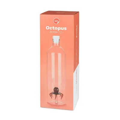 Bouteille en verre - Octopus