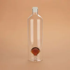 Bouteille en verre - Shell Ambre