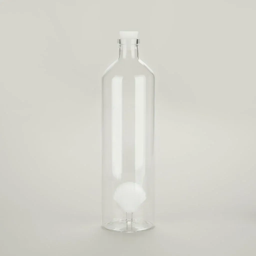 Bouteille en verre - Shell Blanc