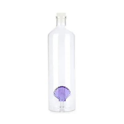 Bouteille en verre - Shell Lila