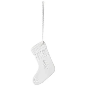 Décoration à suspendre - Chaussette d'Hiver