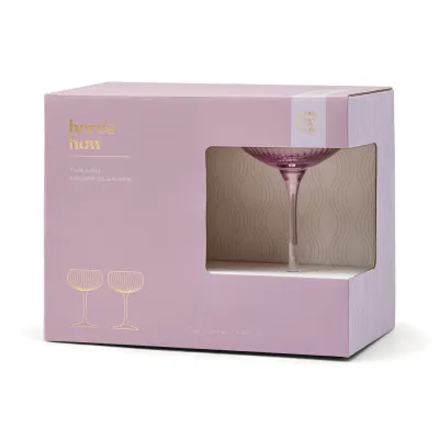 Duo de Verres Lou Coupe - Lila