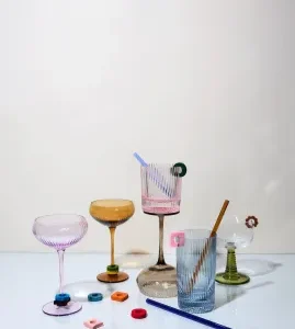 Duo de Verres Lou Coupe - Lila