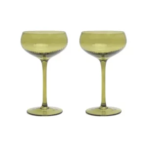Duo de Verres Lou Coupe - Vert