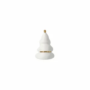 Figurine Porcelaine - Le Père Noël et son Cadeau