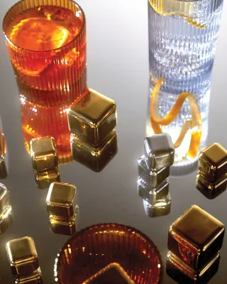 Glaçons Jupiter acier inoxydable - Argenté