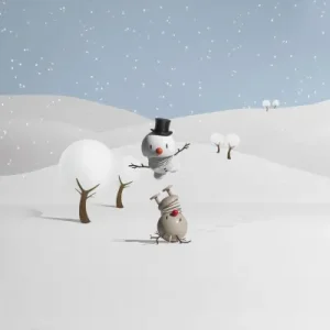 Hoptimist Bumble Bonhomme de Neige S - Noir