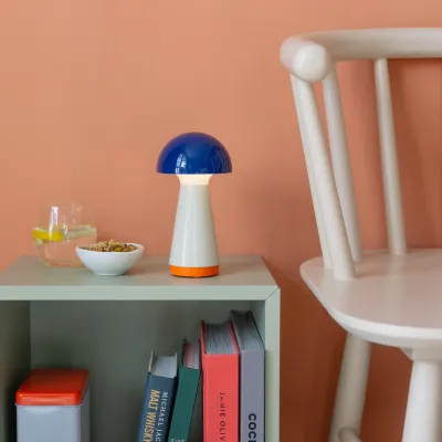 Lampe Bobbi - Bleu
