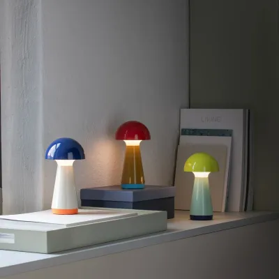 Lampe Bobbi - Rouge