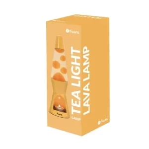 Lampe Lave à bougie - Jaune