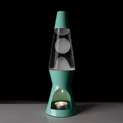 Lampe Lave à bougie - Menthe