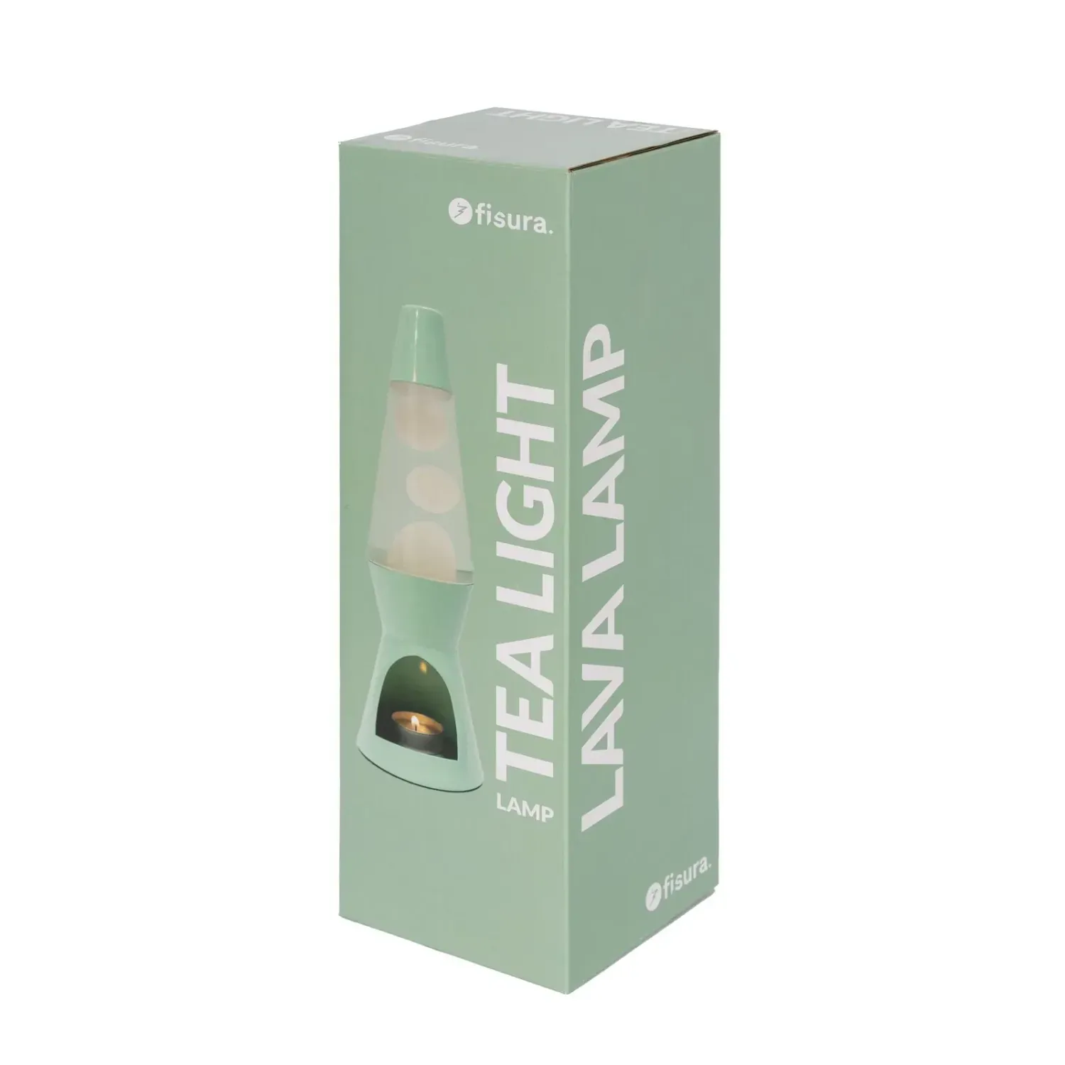 Lampe Lave à bougie - Menthe