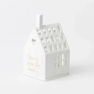 Maison-photophore "Home Is Where The Heart Is" - Petit