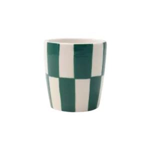 Mug Valentina - Crazy Squares | Vert