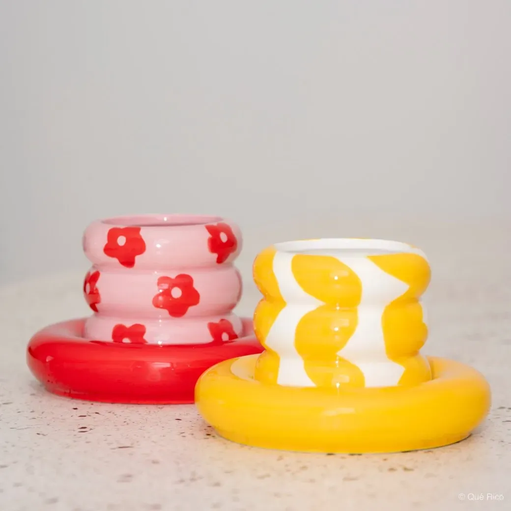 Mug avec sous-tasse Casimiro - Dancing Daisies