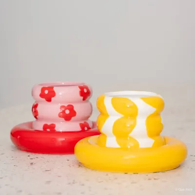 Mug avec sous-tasse Casimiro - Dancing Daisies