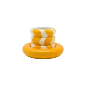 Mug avec sous-tasse Casimiro - Wavy Rumba