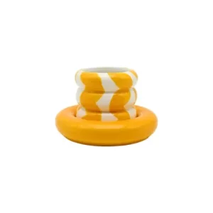 Mug avec sous-tasse Casimiro - Wavy Rumba