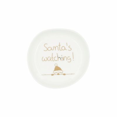Petit Bol de Noël - "Santa's Watching"