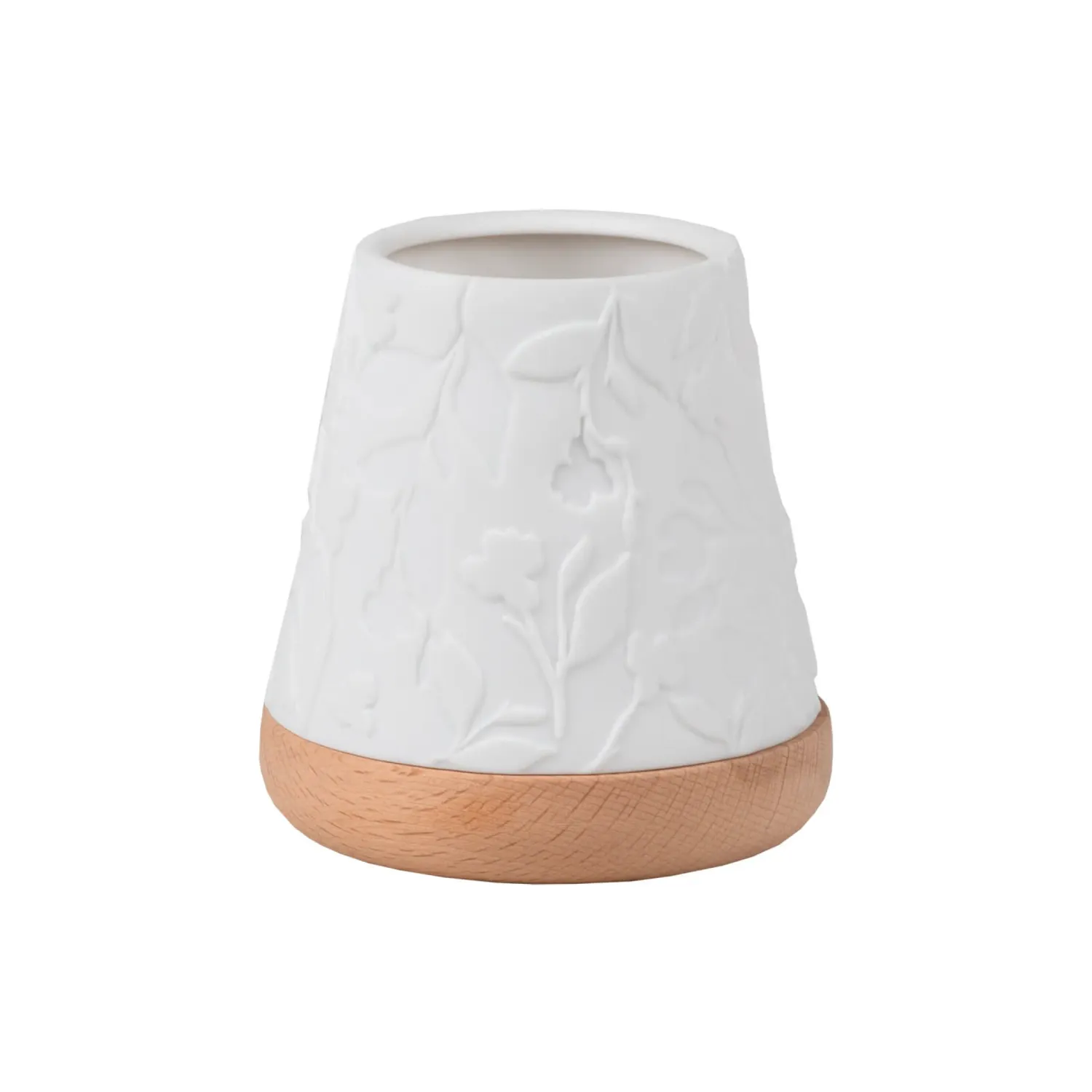 Photophore Bois Fleurs – Petit