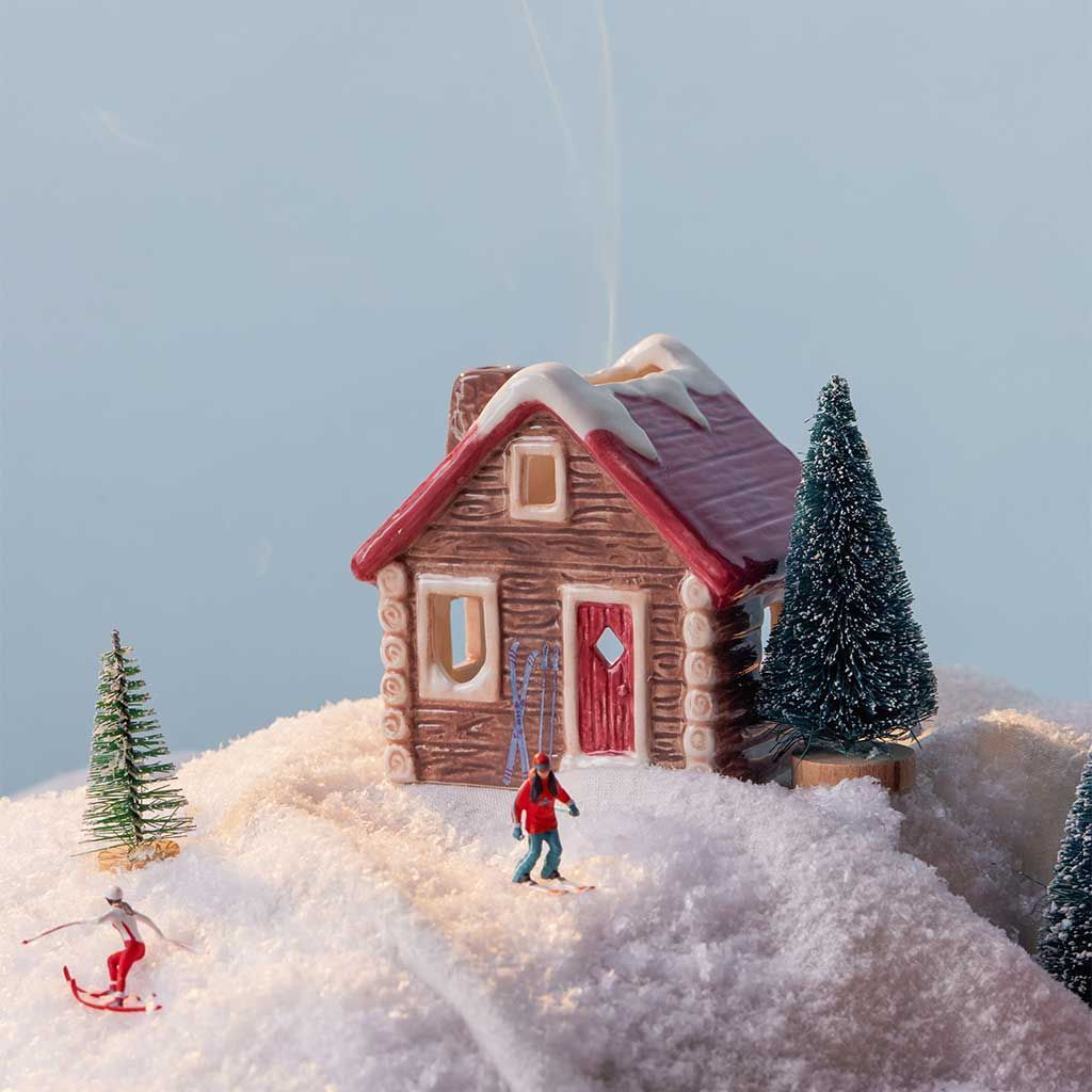Photophore et porte-encens Maison - No. 05 Alpine Chalet