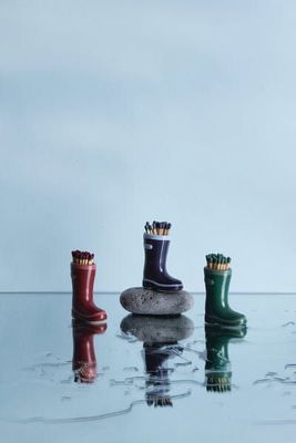 Porte-allumettes Botte de Pluie - Vert