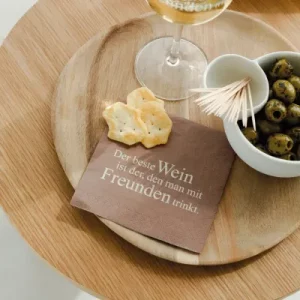 Serviettes Cocktail "Der Beste Wein"