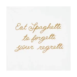 Serviettes "Eat Spaghetti"