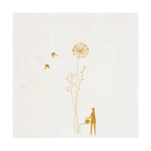 Serviettes Fleurs