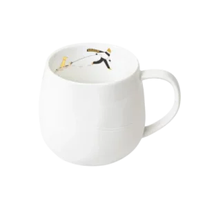 Tasse Journée enneigée - Traîneau à Chien