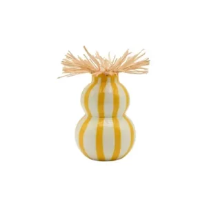 Vase Esperanza - Rayas Bailarinas Jaune