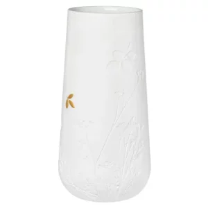 Vase Feuille Dorée - Grand